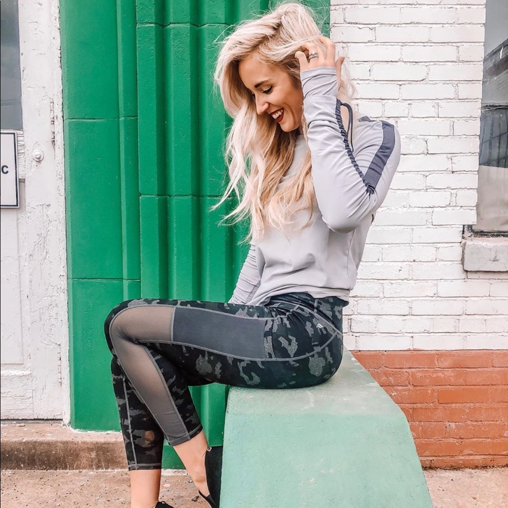 Fabletics camo pants